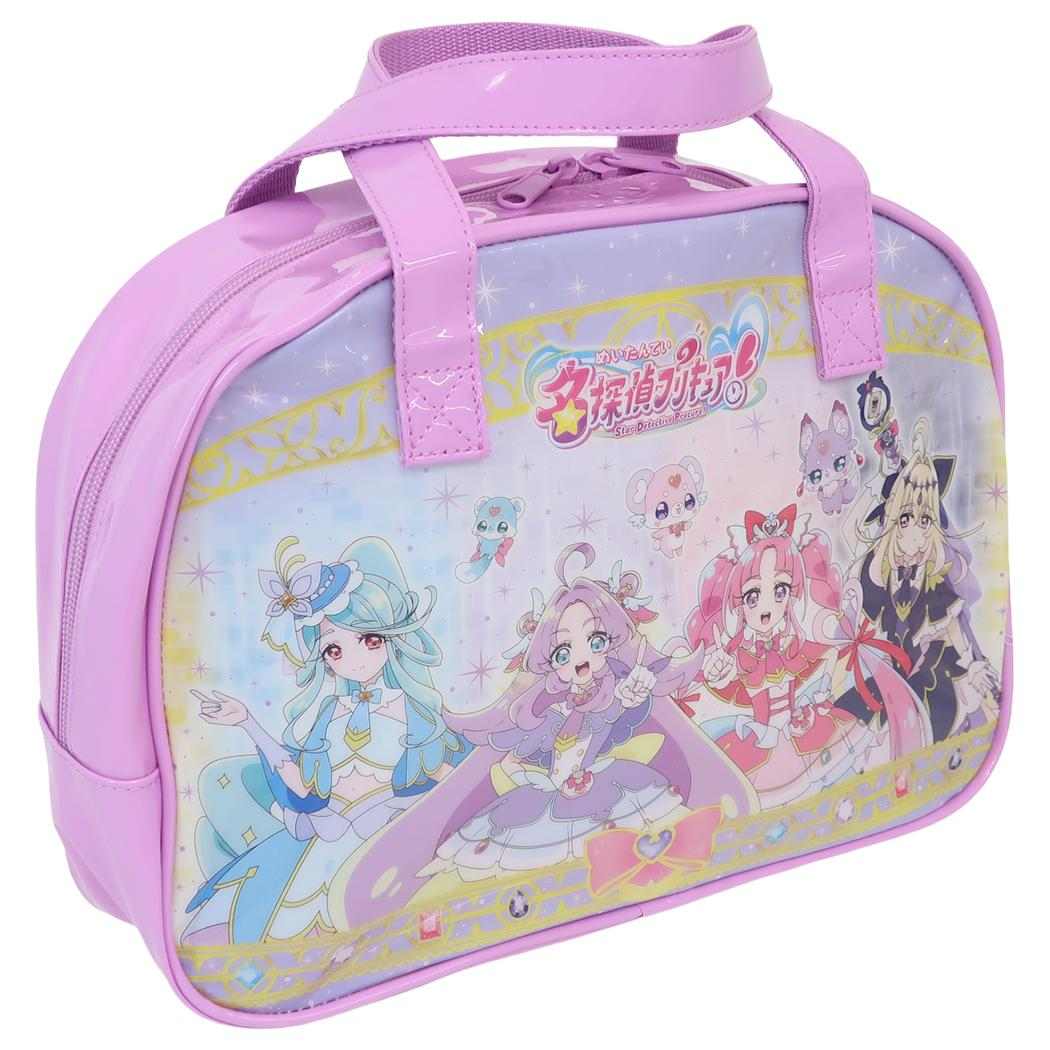 名探偵プリキュア！ プールバッグ ボストンバッグ マルヨシ ビニールボストンバッグ 海プール レジャー用品 ビーチバッグ アニメキャラクター グッズ シネマコレクション