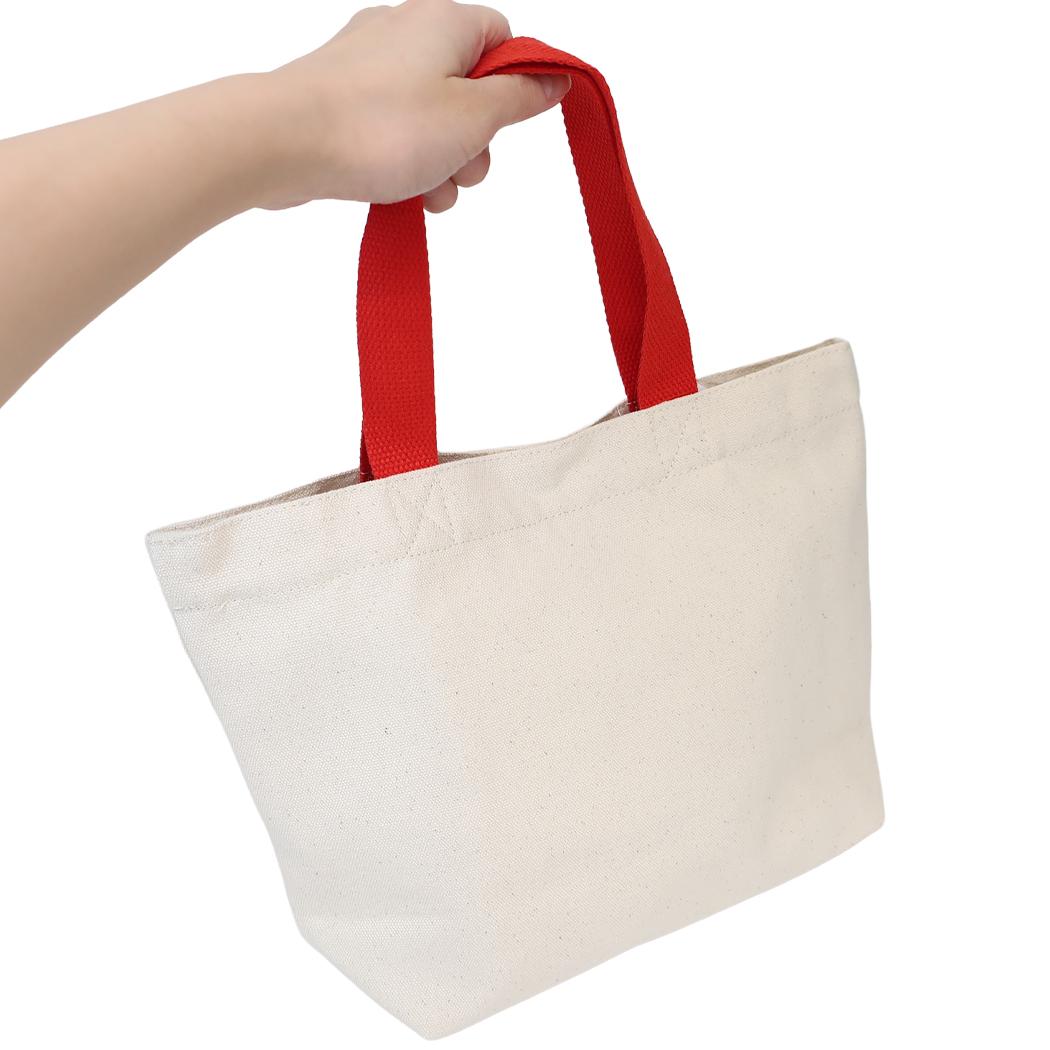 キャンバスミニトート ランチバッグ ハローキティ キナリ サンリオ マルヨシ お弁当かばん メール便可