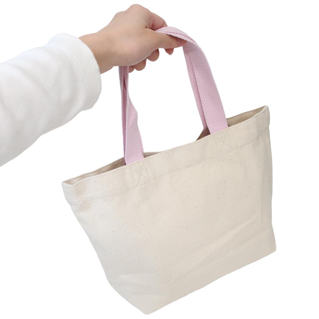 キャンバスミニトート ランチバッグ マイメロディ＆クロミ キナリ サンリオ マルヨシ お弁当かばん メール便可