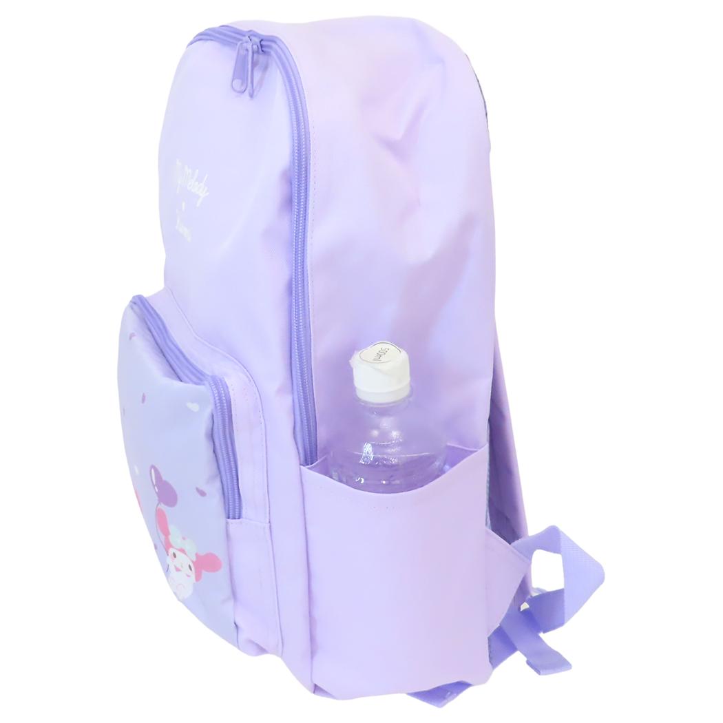 18Lリュック デイパック マイメロディ＆クロミ パープル サンリオ マルヨシ 子供用かばん