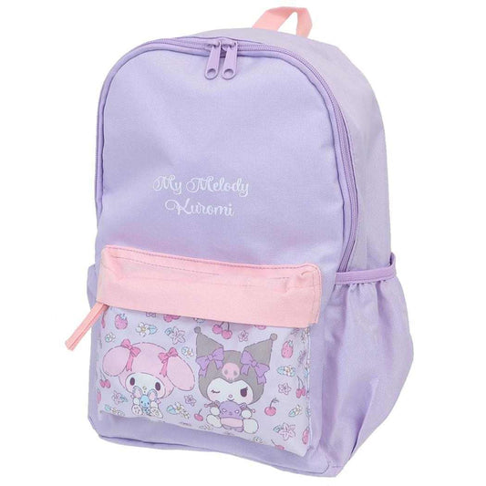 マイメロディ＆クロミ デイパック 11Lリュック パープル サンリオ マルヨシ 子供用かばん キャラクター グッズ シネマコレクション