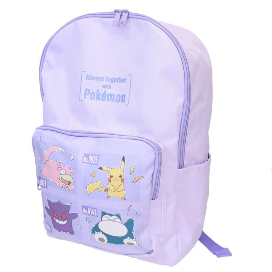 18Lリュック デイパック ポケットモンスター パープル ポケモン マルヨシ 子供用かばん