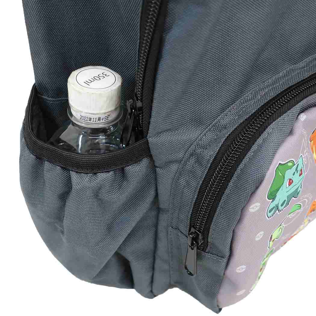 ポケットモンスター デイパック 11Lリュック グレーポケモン集合 ポケモン マルヨシ 子供用かばん キャラクター グッズ シネマコレクション