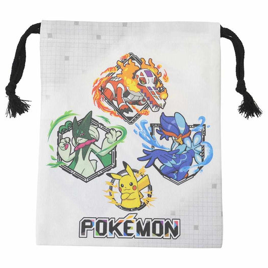 ポケットモンスター 巾着袋 巾着S グレー/ポケモン集合 ポケモン マルヨシ