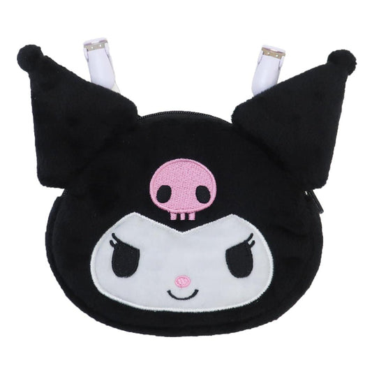 ダイカットクリップポケット クリップポケット クロミ 新入学 サンリオ マルヨシ 子ども用ポーチ キッズポーチ ポシェット メール便可