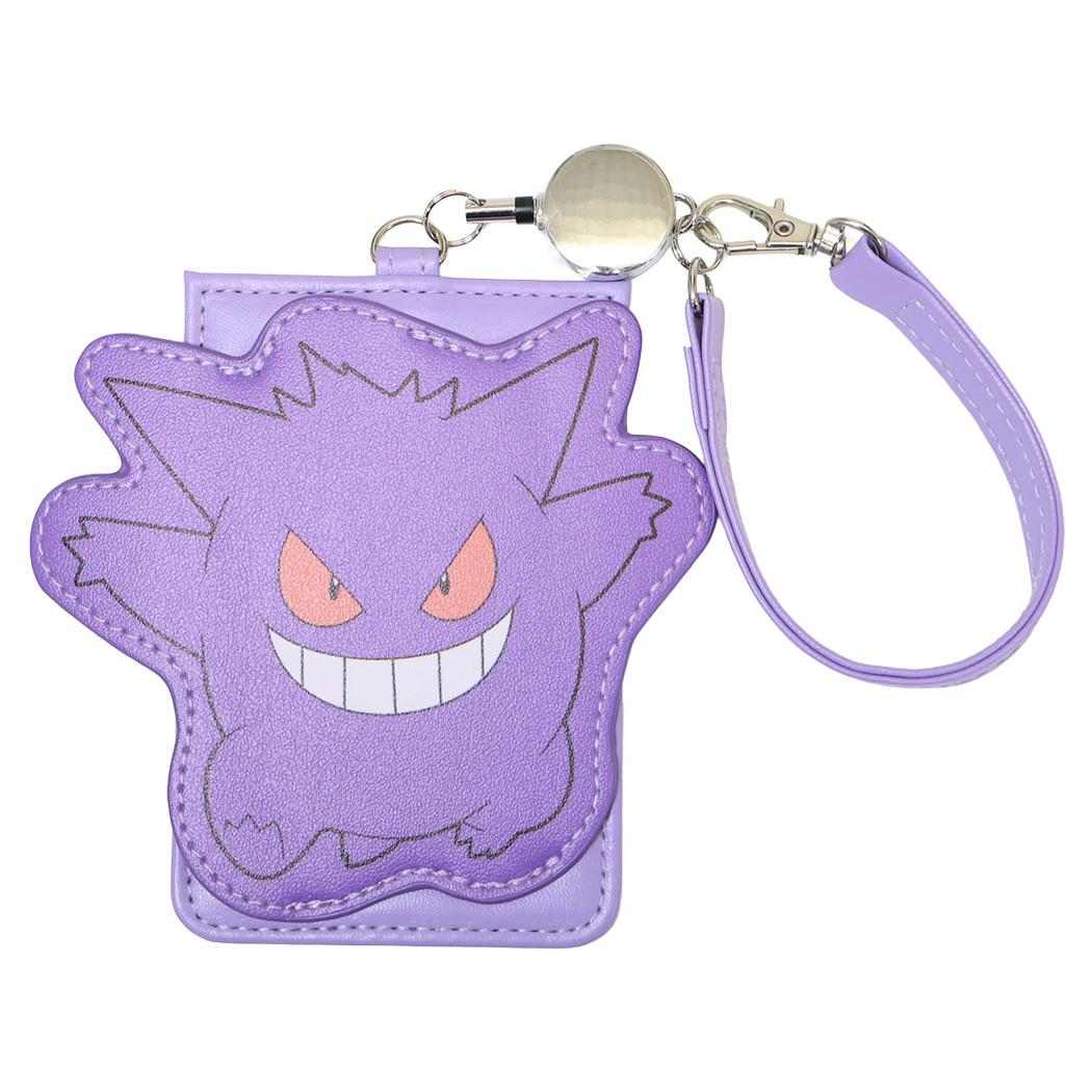 ポケットモンスター 定期入れ リール付きダイカットパスケース ゲンガー ポケモン
