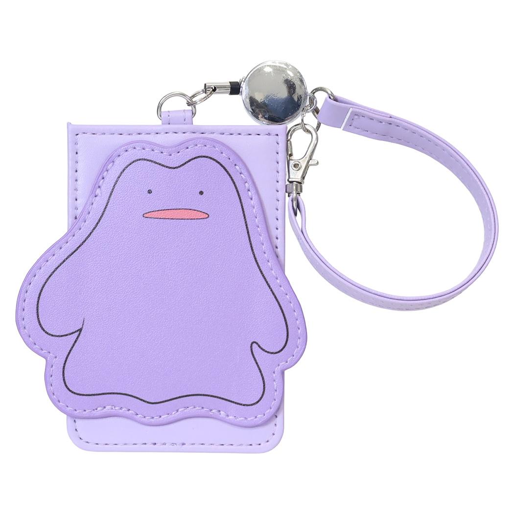 ポケットモンスター 定期入れ リール付きダイカットパスケース メタモン ポケモン