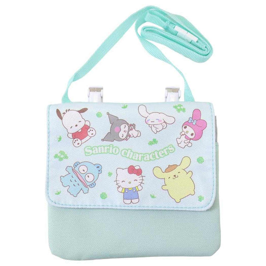 サンリオキャラクターズ クリップポケット クリップポケットショルダー付き ミント Sanrio マルヨシ
