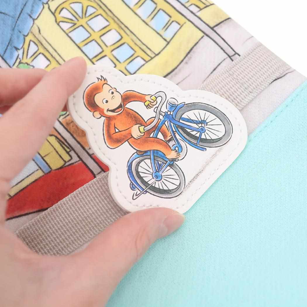 レッスンバッグ お稽古かばん おさるのジョージ ミント 新入学 マルヨシ 新学期準備雑貨 絵本メール便可
