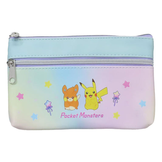 フラットポーチ ペンポーチ ポケットモンスター ミント ポケモン マルヨシ 新学期準備雑貨 メール便可