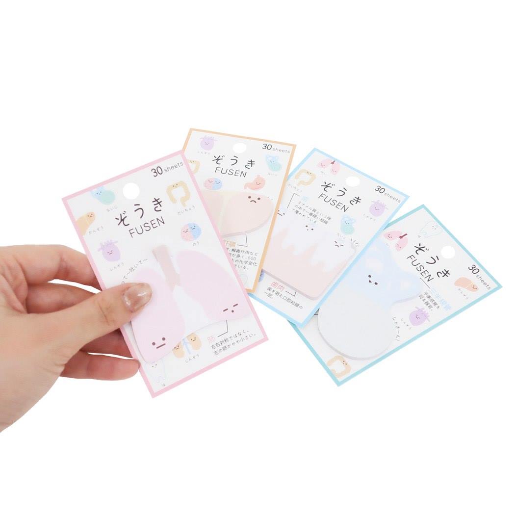 ぞうき ダイカット ふせん 付箋 歯 カミオジャパン 新学期準備雑貨 おもしろ文具 メール便可