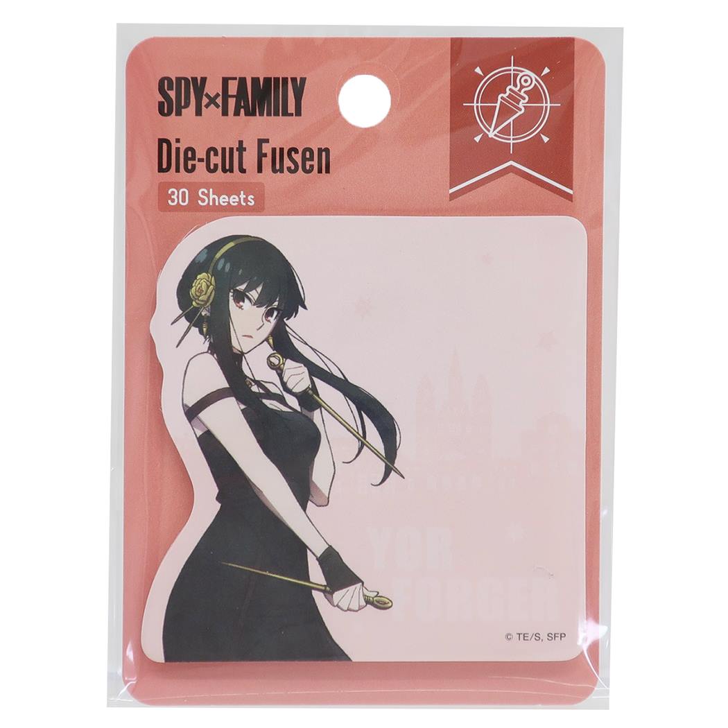 SPYxFAMILY スパイファミリー ダイカット ふせん 付箋 ヨル 少年ジャンプ カミオジャパン 新学期準備文具 コレクション文具 アニメメール便可
