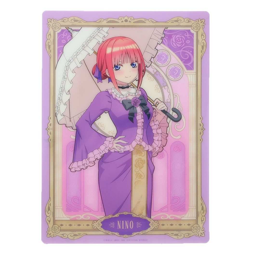 B5 プラスチックシート 下敷き 五等分の花嫁 二乃 カミオジャパン コレクション文具 アニメメール便可