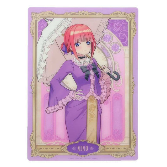 B5 プラスチックシート 下敷き 五等分の花嫁 二乃 カミオジャパン コレクション文具 アニメメール便可