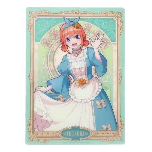 B5 プラスチックシート 下敷き 五等分の花嫁 四葉 カミオジャパン コレクション文具 アニメメール便可