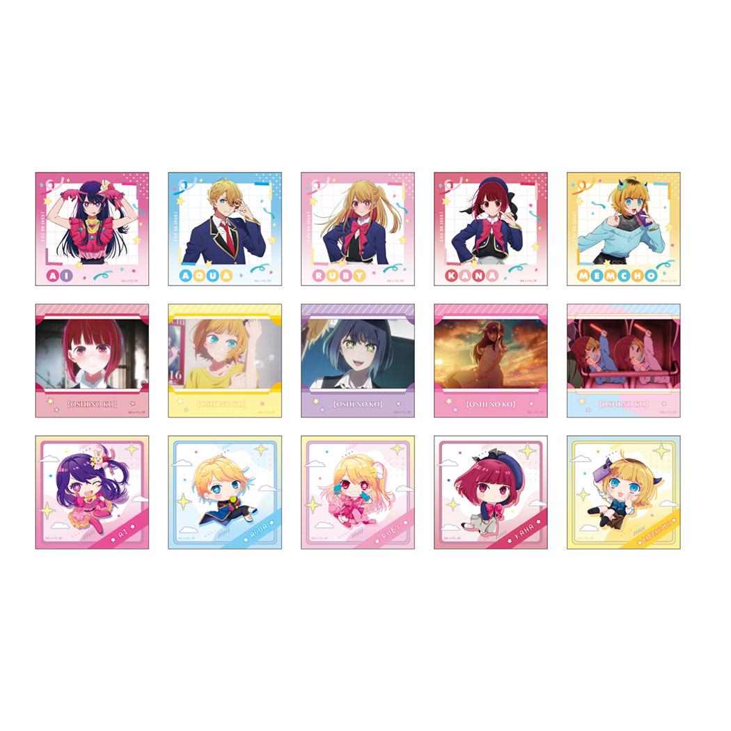 推しの子トレーディングスクエアフォトカード 全24種 コレクター雑貨 推しの子 おっこち！ カミオジャパン コレクション雑貨 アニメメール便可