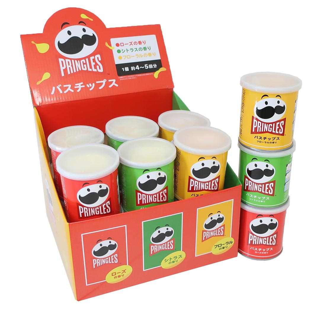 バスチップス 18個入セット 入浴剤 プリングルズ PRINGLES お菓子パッケージ カミオジャパン おもしろ雑貨 お風呂 まとめ買い