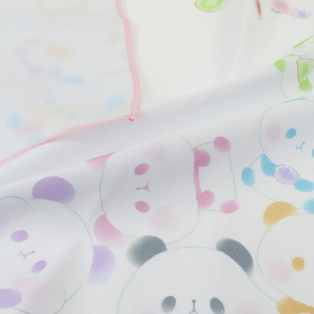 長方形ランチクロス ランチマット もちもちぱんだ 新入学 カミオジャパン ワイド ランチーフ お弁当包み メール便可