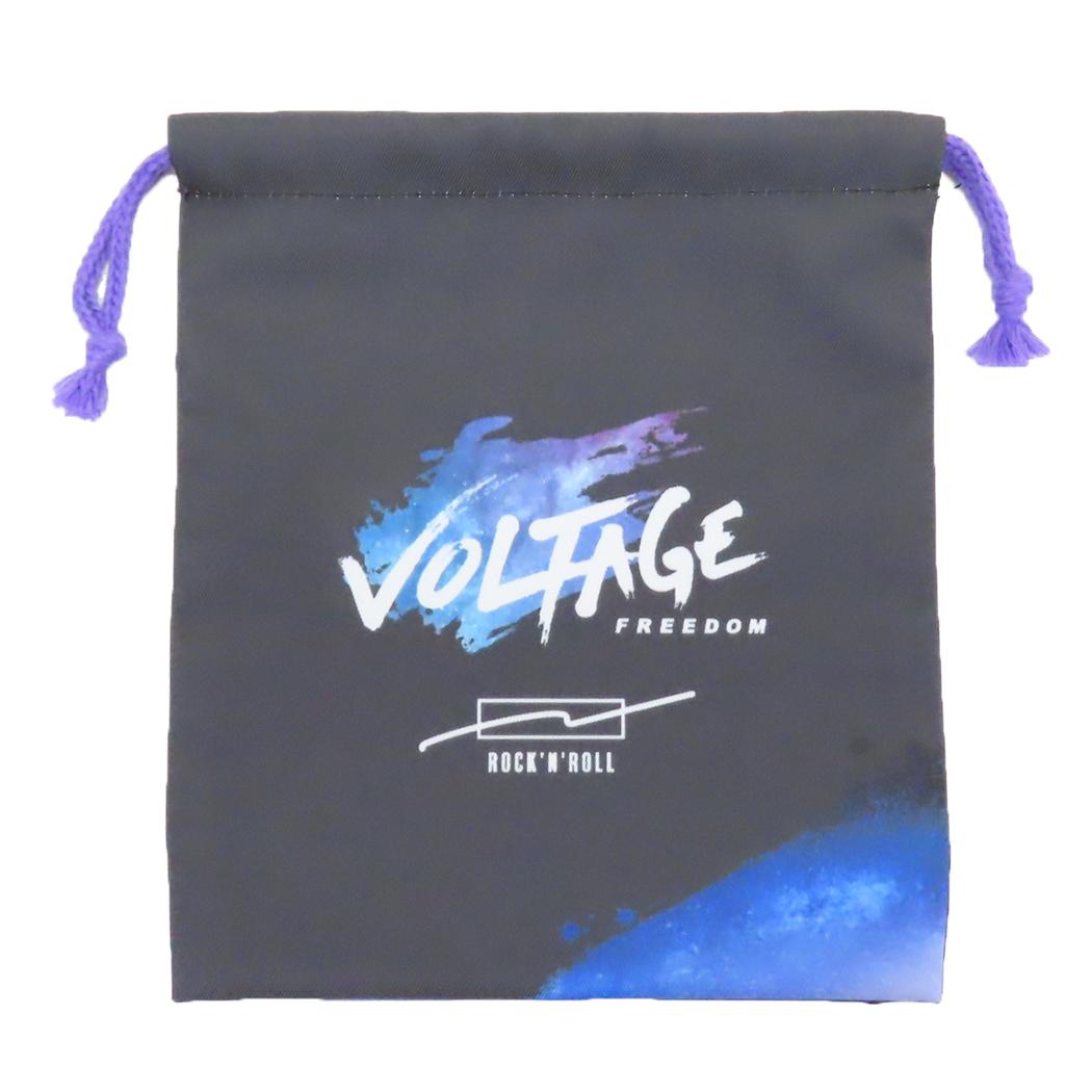 マチ付ききんちゃくポーチ 巾着袋 VOLTAGE FREEDOM 新入学 カミオジャパン 抗菌 新学期準備 男の子 メール便可