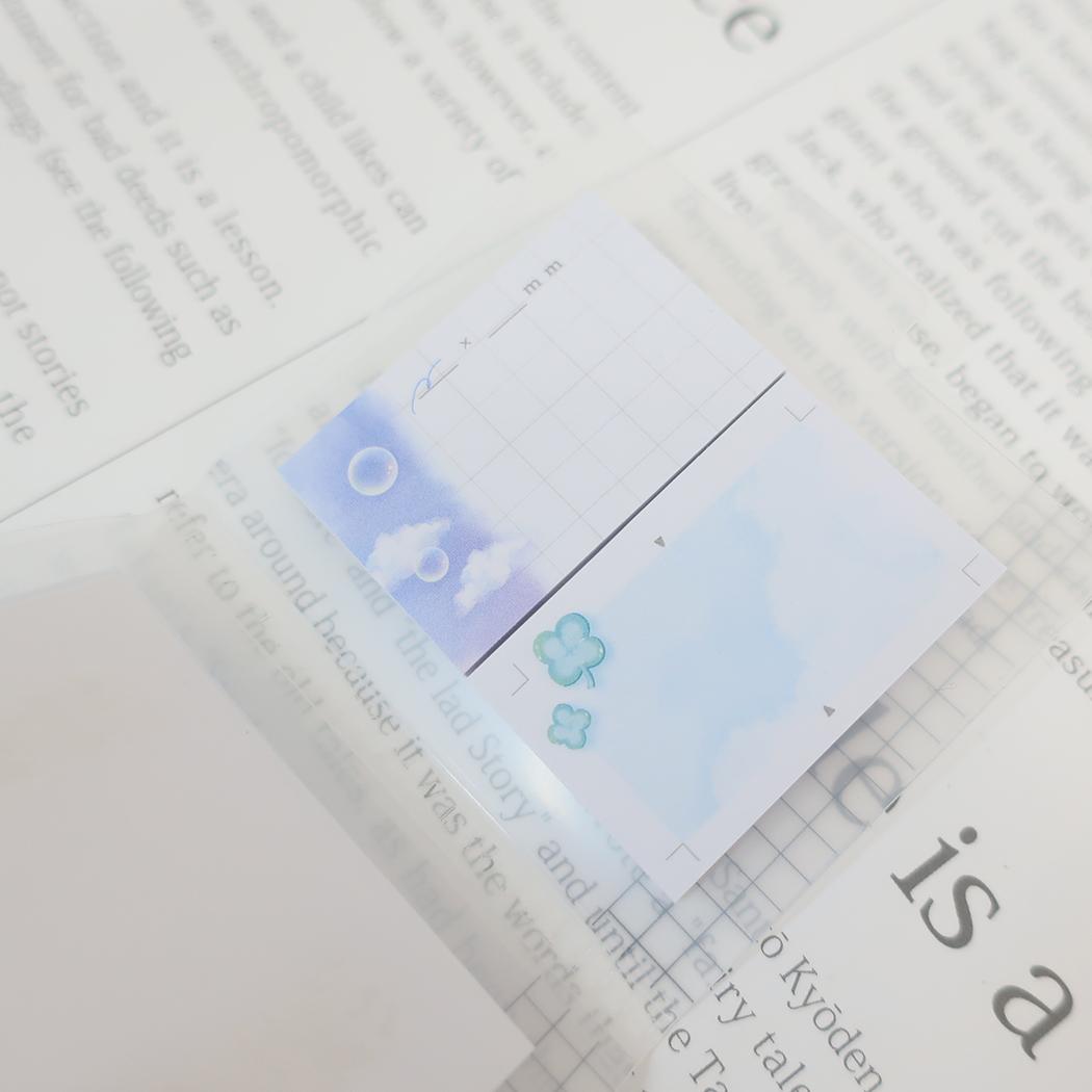 パッとチョイスふせん 付箋 SORAIRO GRAPH 新入学 カミオジャパン 新学期準備文具 かわいい メール便可