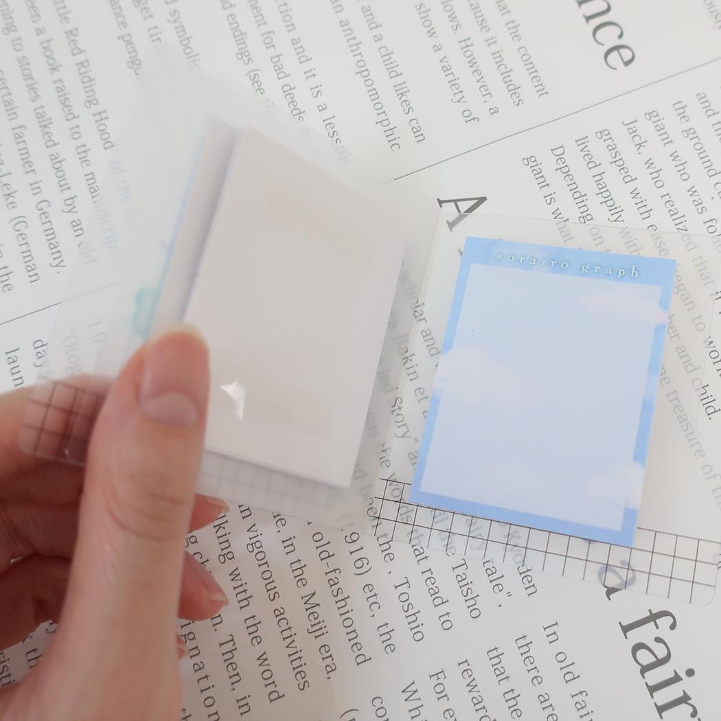パッとチョイスふせん 付箋 SORAIRO GRAPH 新入学 カミオジャパン 新学期準備文具 かわいい メール便可