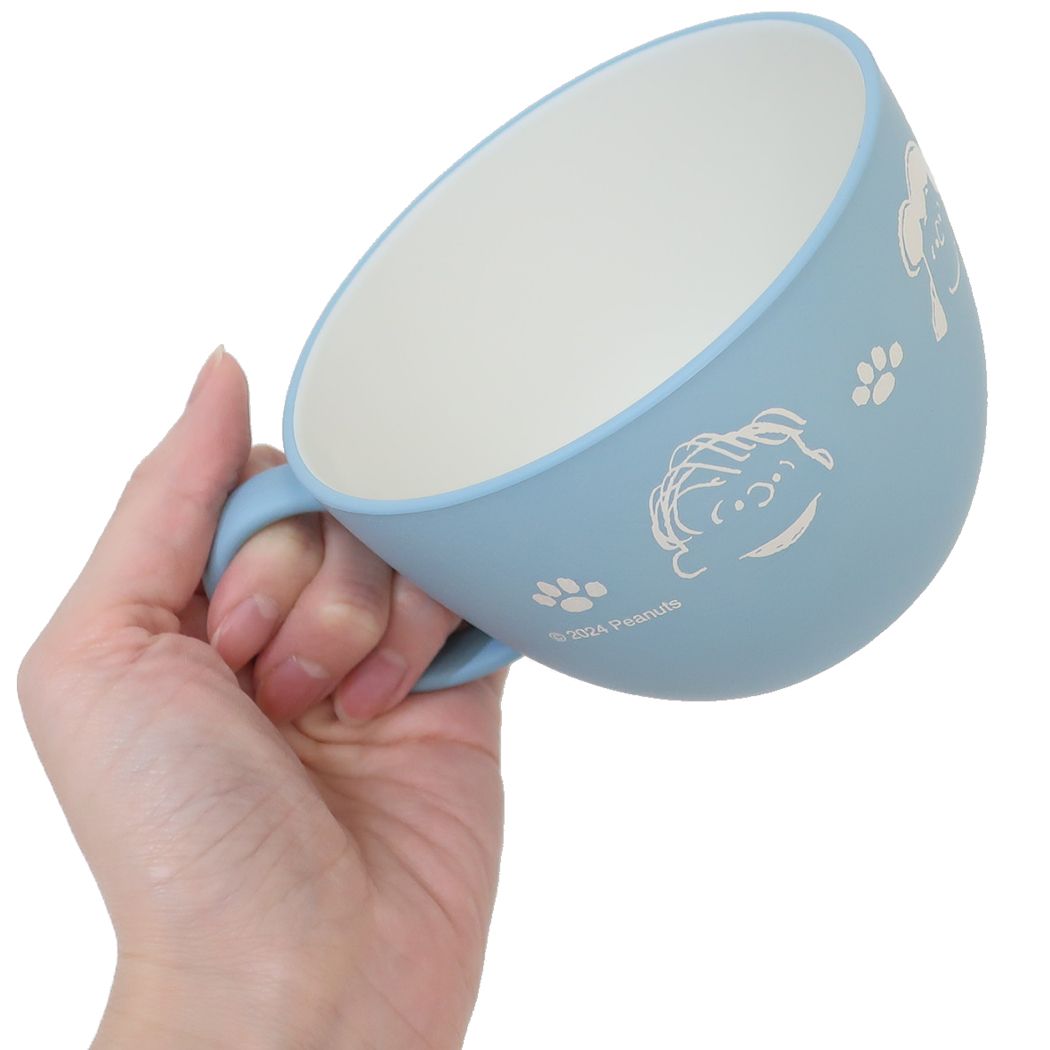 スープカップ マグカップ スヌーピー シンプルフェイス ピーナッツ カミオジャパン 日本製 食器