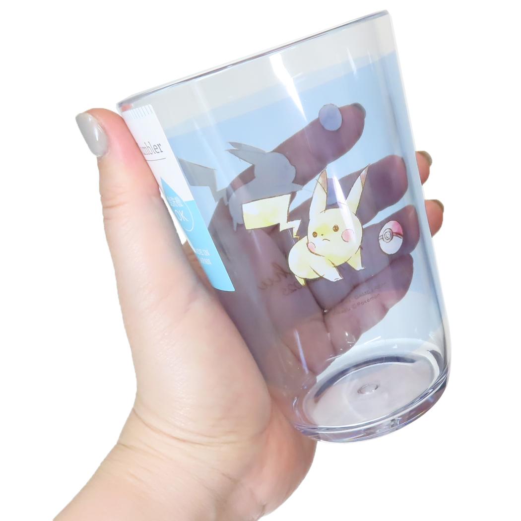 クリアタンブラー450ml プラカップ ポケットモンスター おでかけ日和 ワンポイント ポケモン カミオジャパン プラコップ かわいい