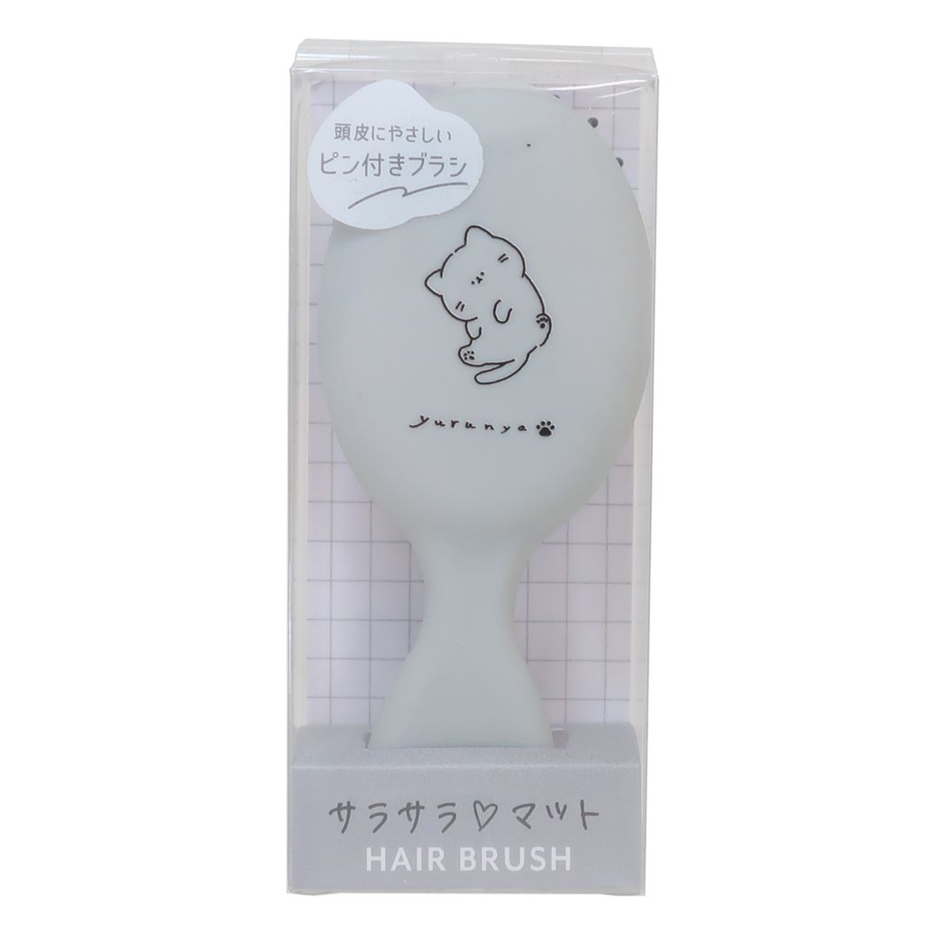 マットヘアブラシ ヘアブラシ YURUNYA カミオジャパン かわいい くし