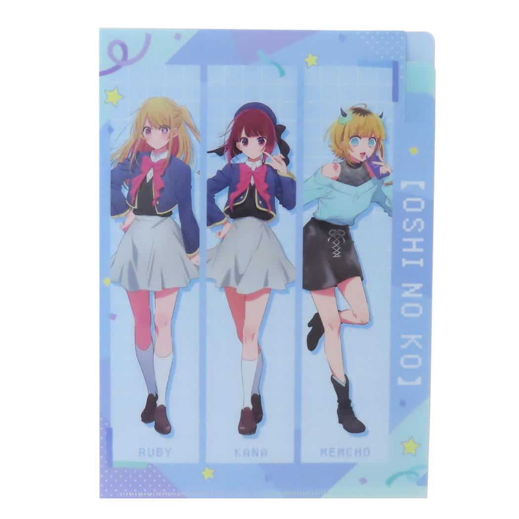ダイカットポケット3インデックスファイル A4 ポケットファイル 推しの子 B 小町 カミオジャパン 新学期準備文具 かわいい メール便可