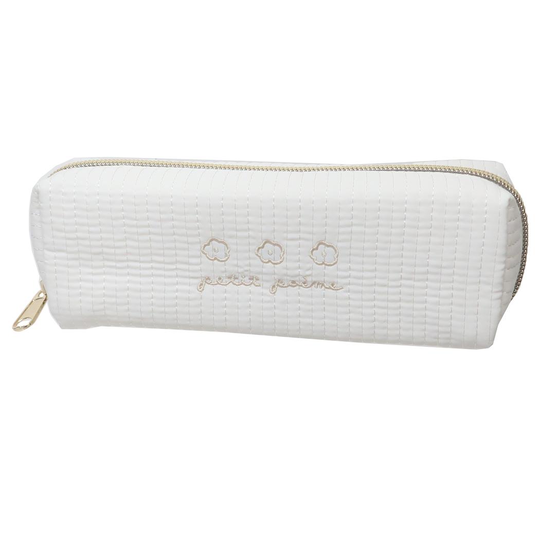 スリムBOXペンケース ペンポーチ IVORY カミオジャパン 筆箱 新学期準備文具 かわいい