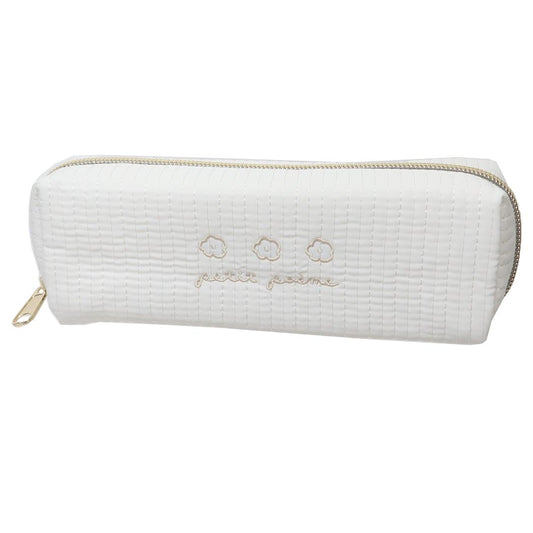スリムBOXペンケース ペンポーチ IVORY カミオジャパン 筆箱 新学期準備文具 かわいい