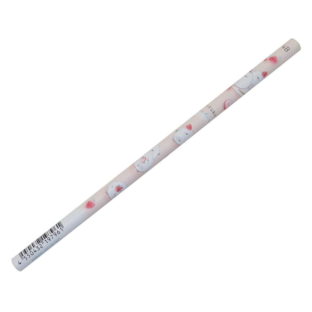 マット軸鉛筆4B 鉛筆 DAIFUKU ENAGA KISSA カミオジャパン えんぴつ 新学期準備文具 筆記用具 小学生 かわいい メール便可