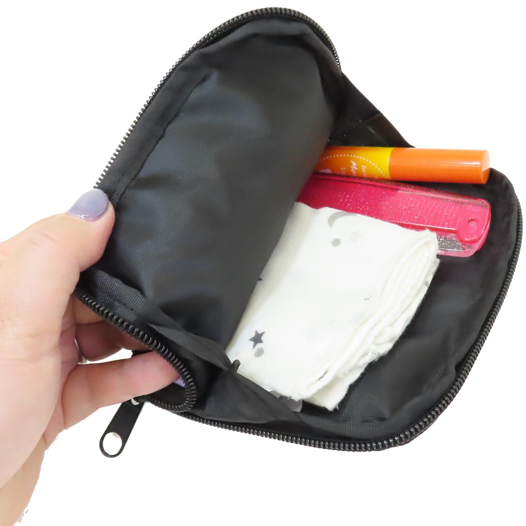 ガバッと開くどこでもポッケ クリップポケット メロウハニー カミオジャパン 新学期準備雑貨 かわいい メール便可