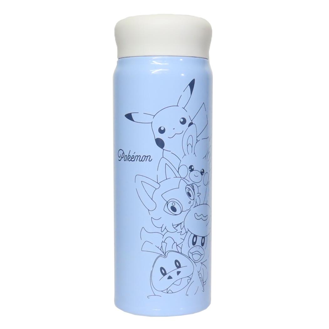 ステンレスボトル480ml 保温保冷水筒 ポケットモンスター HAPPY DAY！ ポケモン カミオジャパン プレゼント