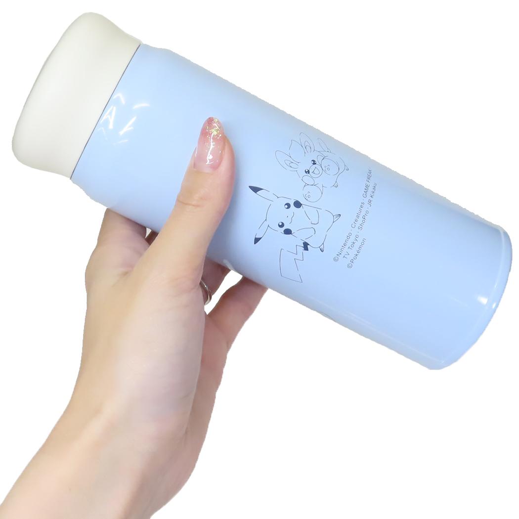 ステンレスボトル480ml 保温保冷水筒 ポケットモンスター HAPPY DAY！ ポケモン カミオジャパン プレゼント