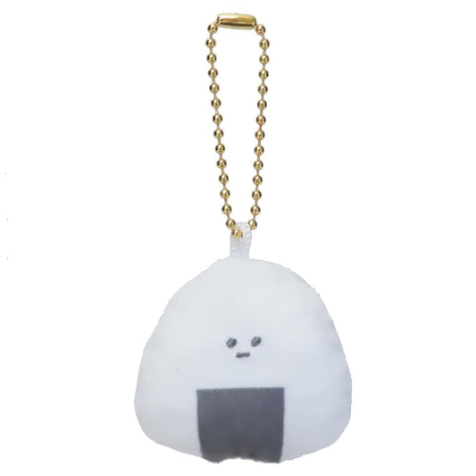 ぷちこっとキーホルダー マスコット ジューシーなおにぎり カミオジャパン ボールチェーン ミニぬいぐるみ かわいい メール便可