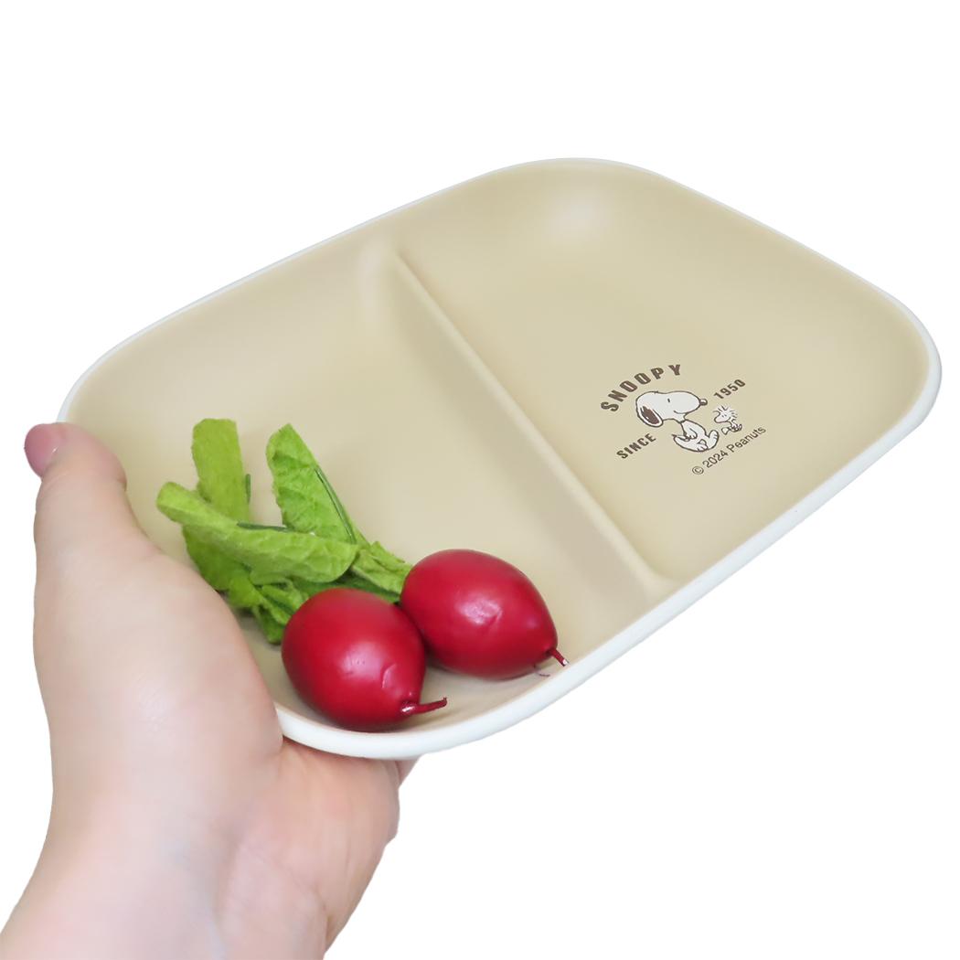 ランチプレートスクエア 中皿 スヌーピー スヌーピー とさんぽ ピーナッツ カミオジャパン 食器