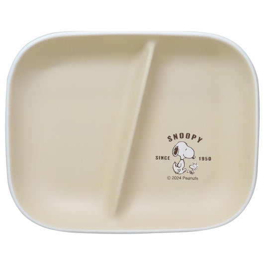 ランチプレートスクエア 中皿 スヌーピー スヌーピー とさんぽ ピーナッツ カミオジャパン 食器