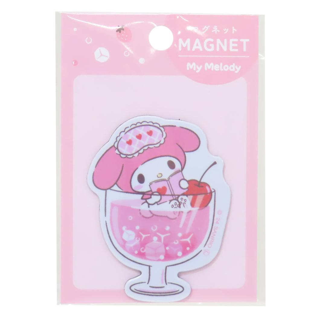 ボンボンドロップシール もじ マイメロディ1シートつき キーホルダーセット