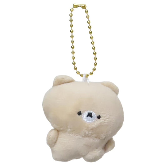 てちてっちキーホルダー マスコット くま カミオジャパン プレゼント ミニぬいぐるみボールチェーン かわいい