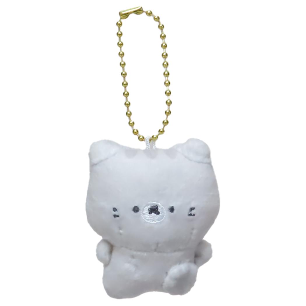 てちてっちキーホルダー マスコット ぐれーねこ カミオジャパン プレゼント ミニぬいぐるみボールチェーン かわいい