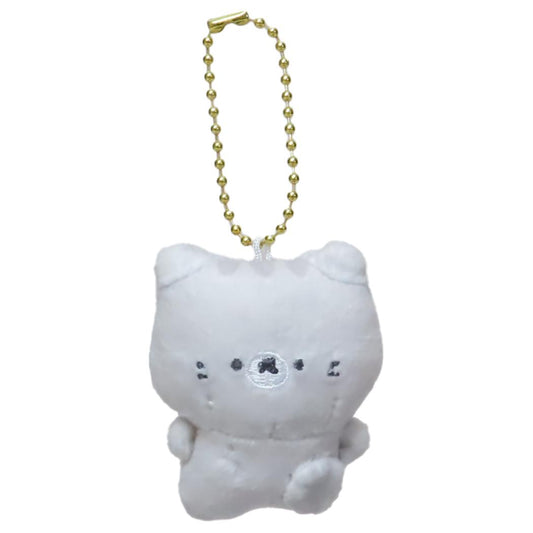 てちてっちキーホルダー マスコット ぐれーねこ カミオジャパン プレゼント ミニぬいぐるみボールチェーン かわいい