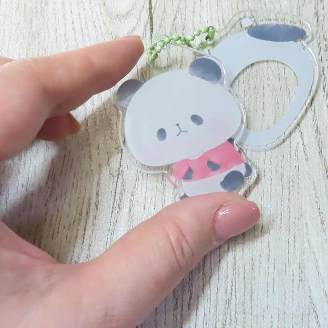 オキガエアクリルキーホルダー キーチェーン サンリオxもちぱん ポチャッコ サンリオ カミオジャパン プレゼント メール便可
