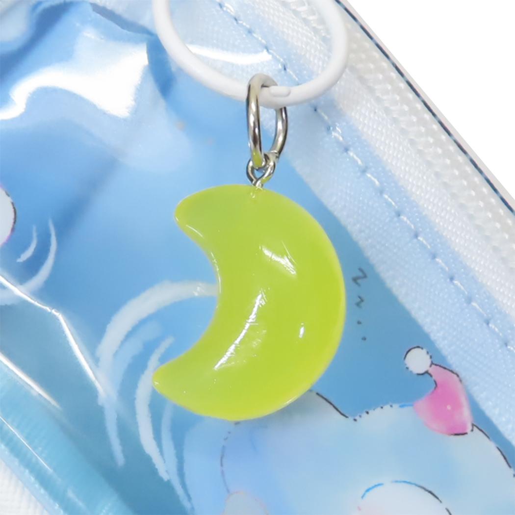 ターンオープンペンケース ペンポーチ すやすやモフィー 水面 カミオジャパン 筆箱 新学期準備文具 かわいい