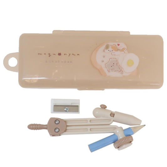 コンパス 製図用品 もぐにゃん カミオジャパン 新学期準備文具 かわいい メール便可