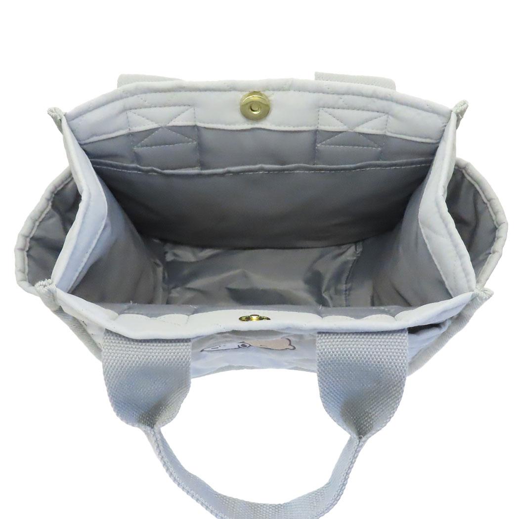 ポケットいっぱいミニトート ミニバッグ スヌーピー BLANK LOOK ピーナッツ カミオジャパン 手提げかばん