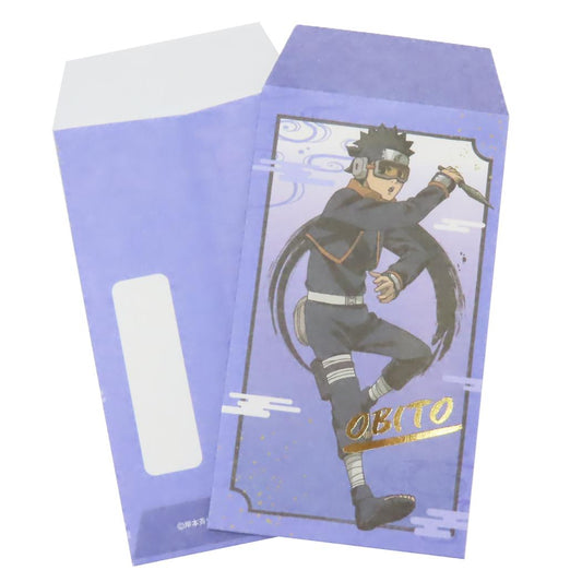 お気持ち袋 2枚入り ぽち袋 NARUTO うちはオビト 少年ジャンプ カミオジャパン お年玉袋 金封 アニメメール便可