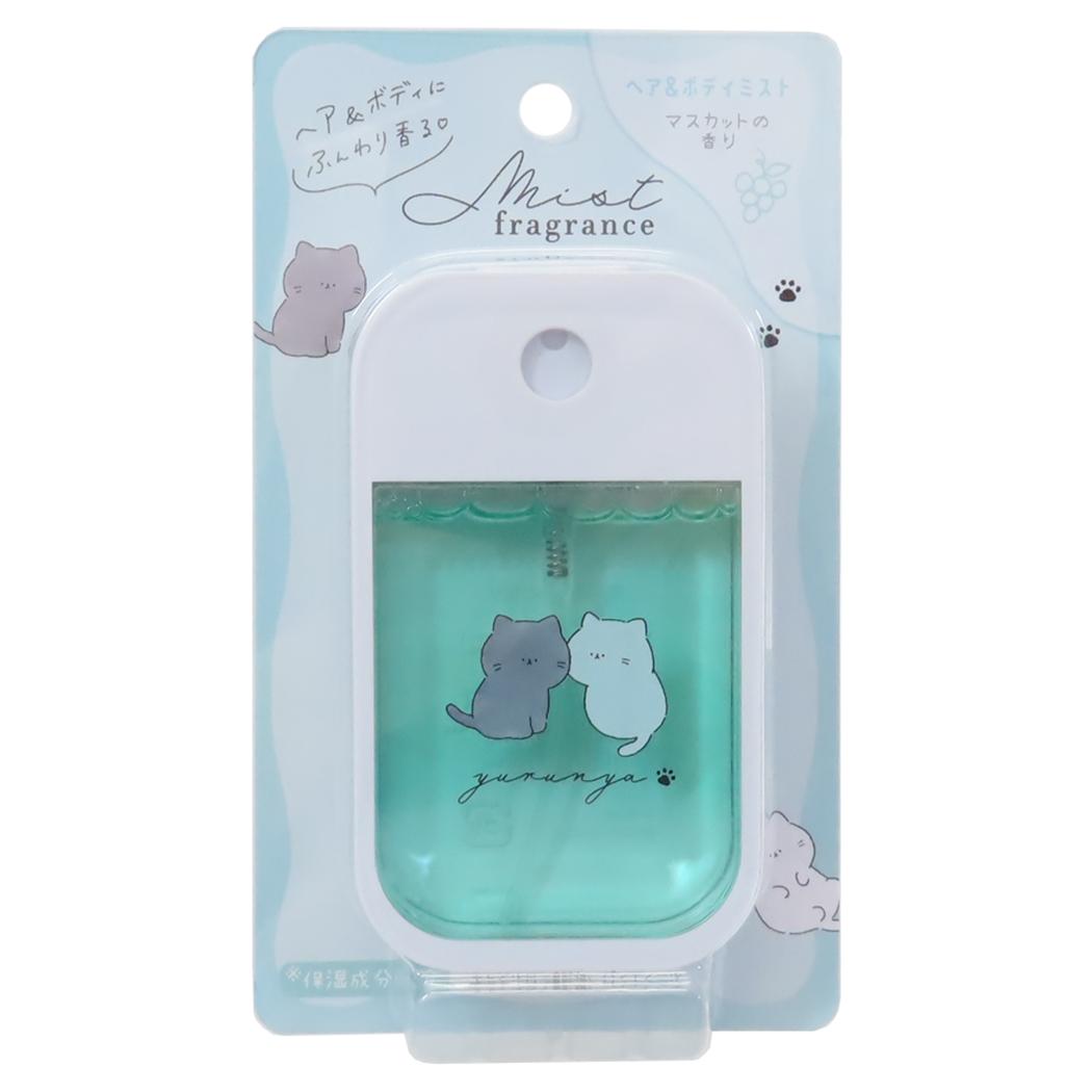 ヘア＆ボディミスト フレグランス YURUNYA カミオジャパン コスメ雑貨 かわいい メール便可