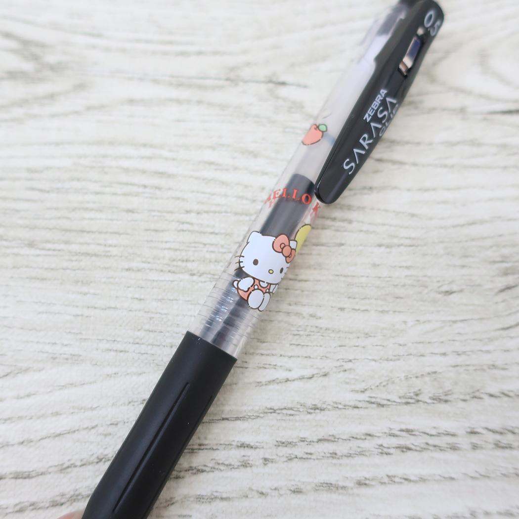 SARASAボールペン6本セット サラサクリップ ボールペン ハローキティ サンリオ カミオジャパン 新学期準備文具 メール便可