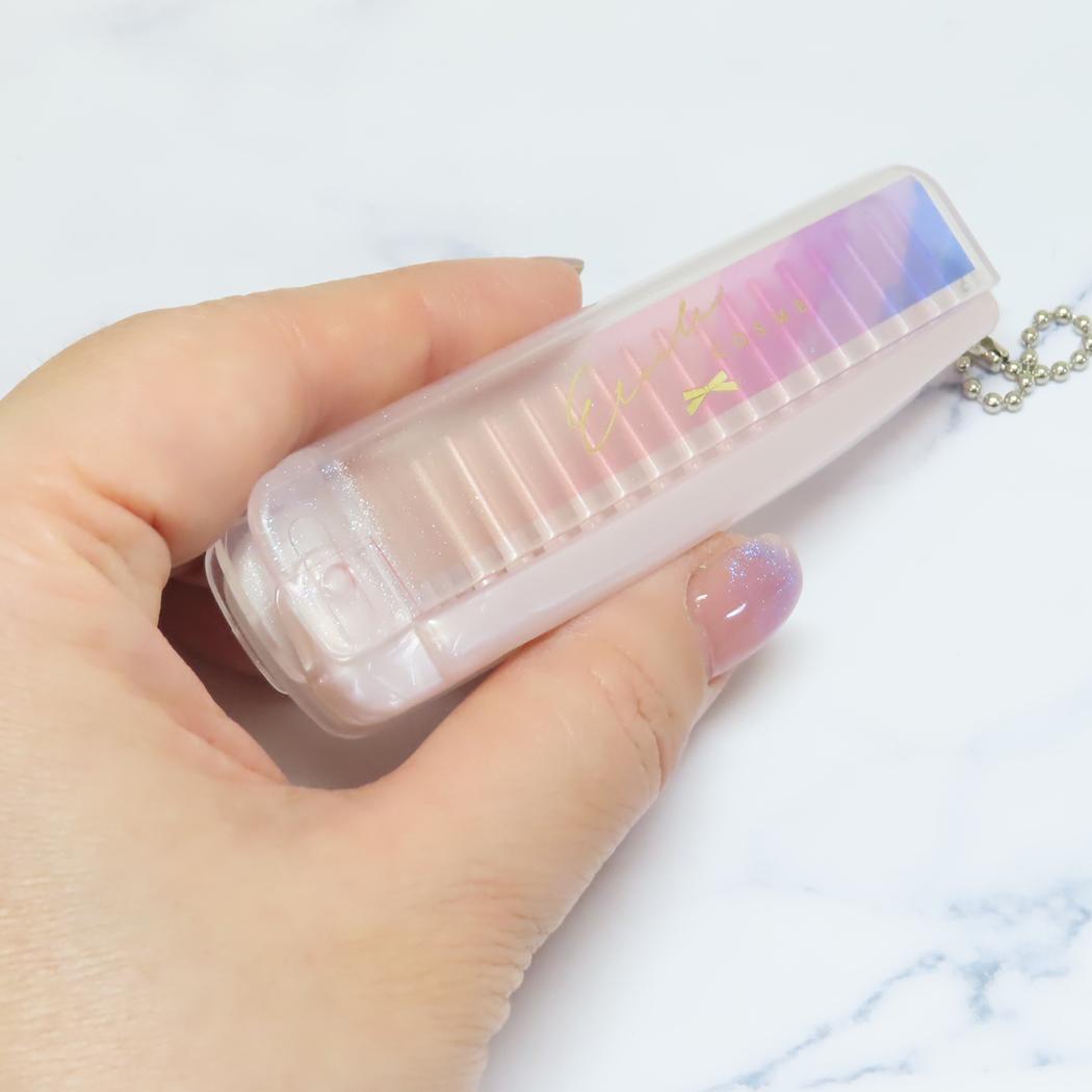 折りたたみブラシ＆コーム ヘアブラシ LIKECOSME ETOILE COSME カミオジャパン プレゼント かわいい 折りたたみくし メール便可